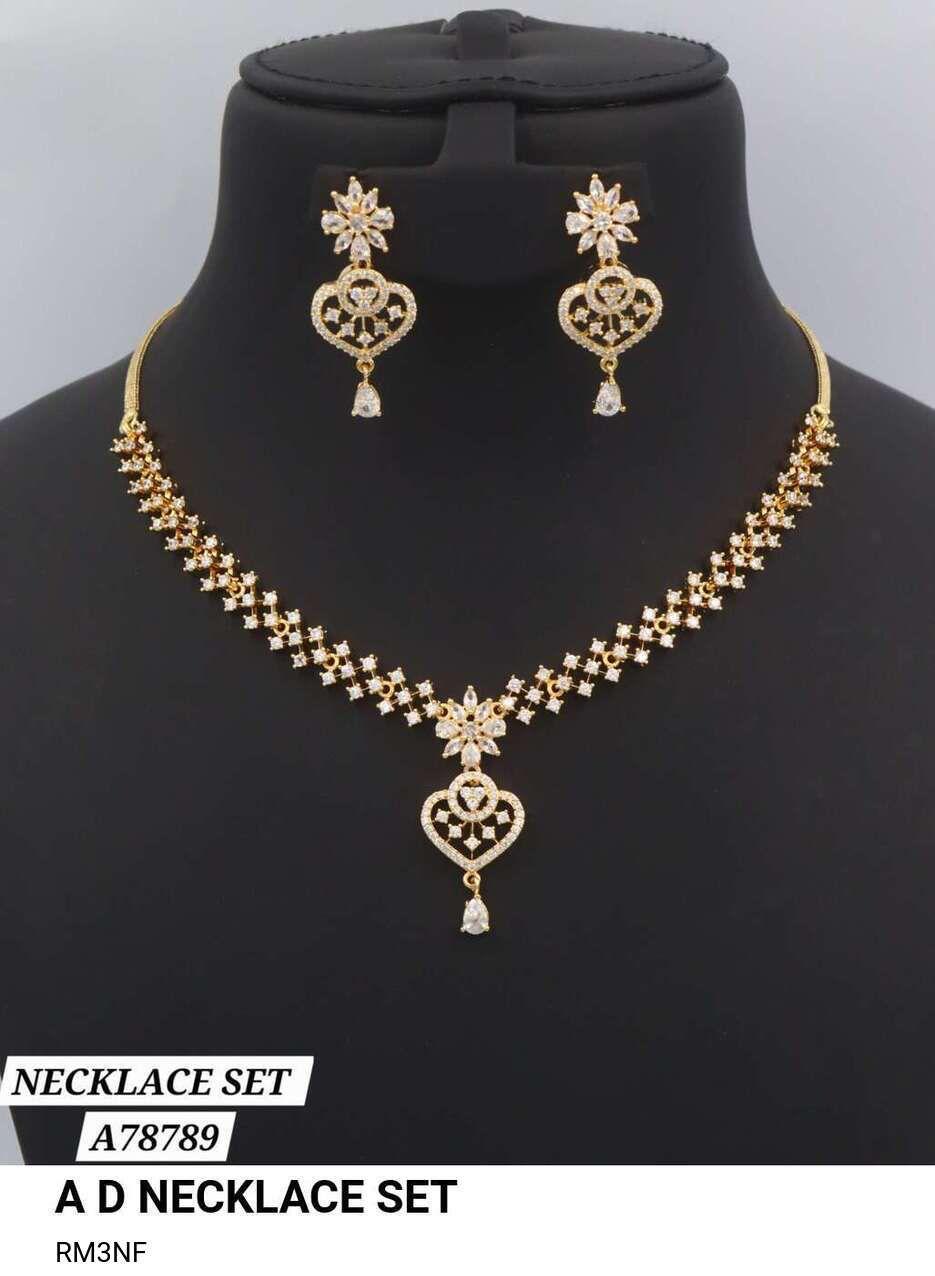 Parure collier argent sterling 925 fleur rubis zircons réf S53568