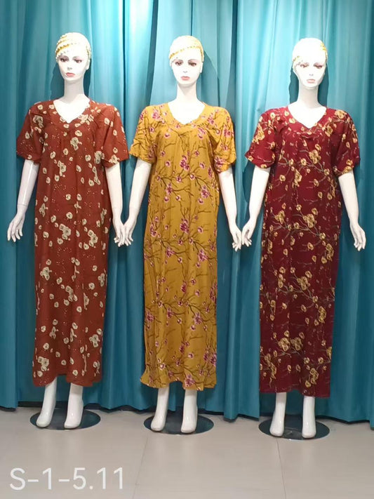 Boubous femme fleuris dans plusieurs coloris