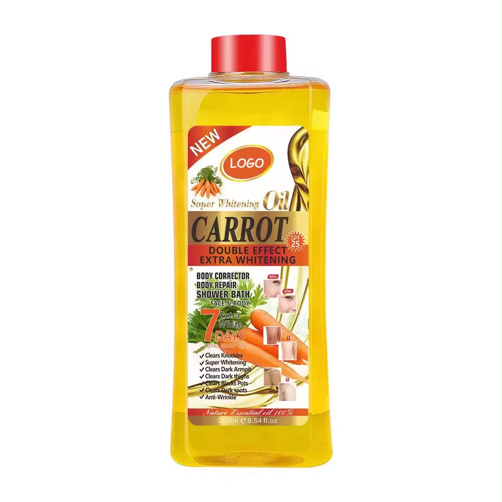 Carrot Super Whitening Oil double effet SPF25