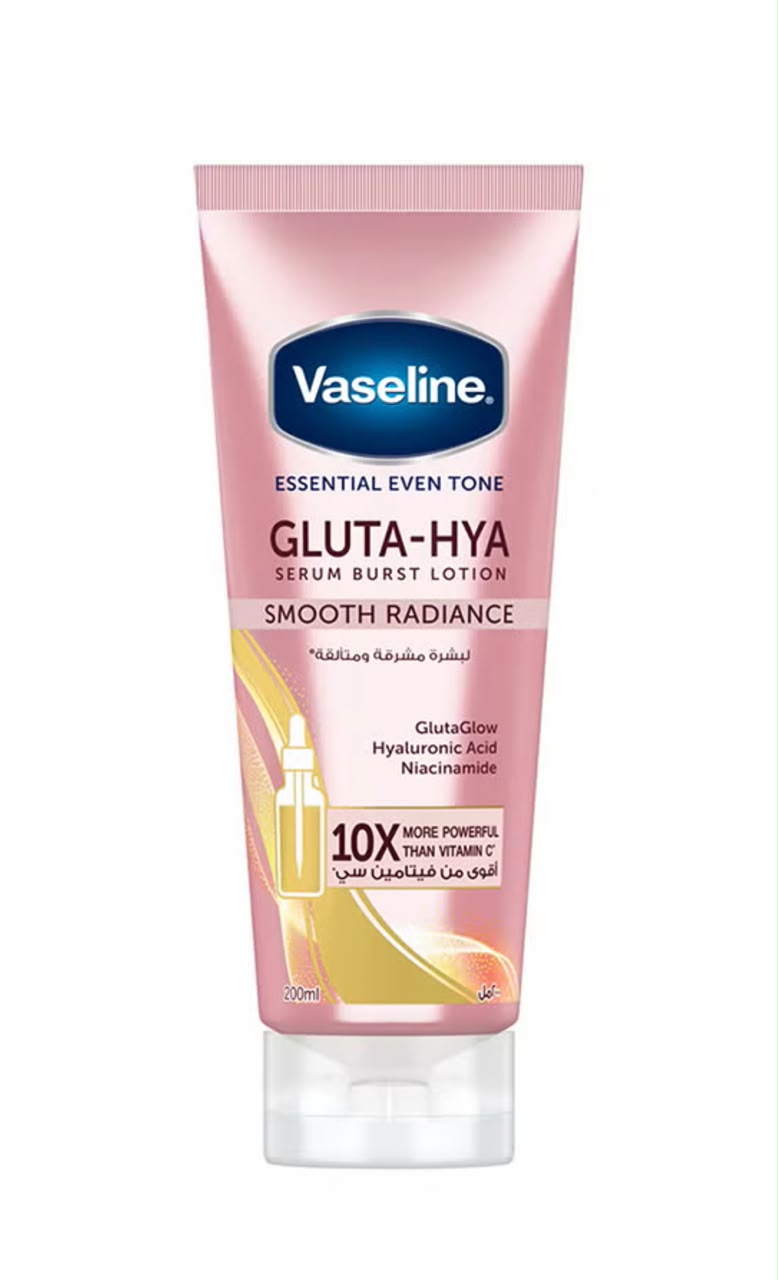 Vaseline Gluta-Hya Sérum Burst Lotion Smooth Radiance 200ml