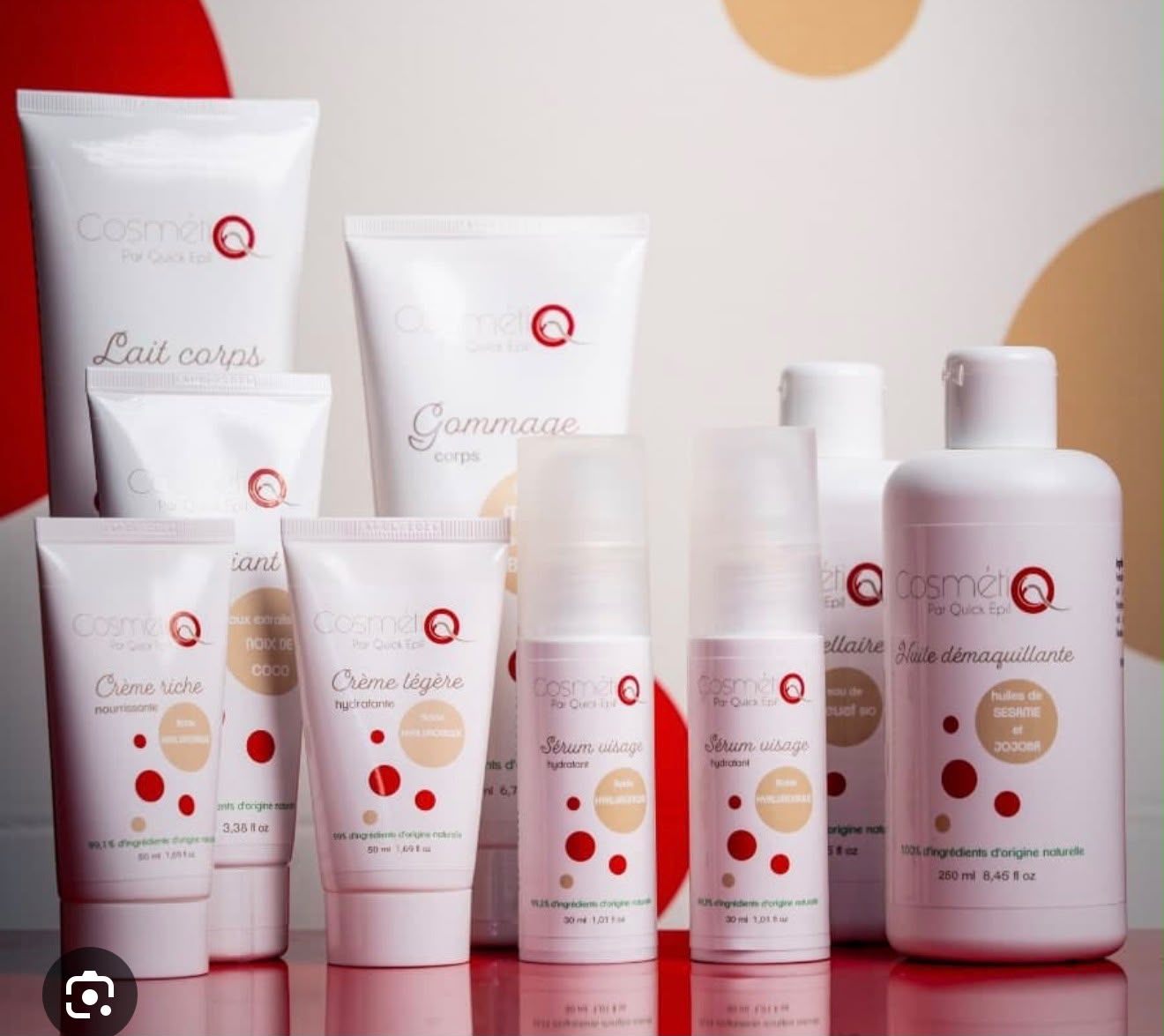 Coffret CosmétiQ avec soins corps et visage
