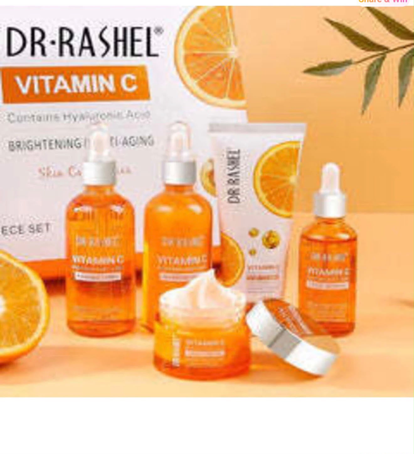 Coffret DR.RASHEL Vitamin C 5 pièces à la vitamine C
