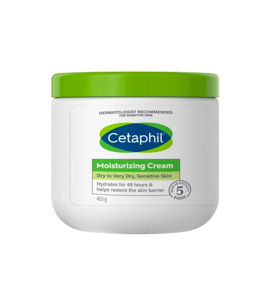 Crème hydratante Cetaphil 453 g pour peaux sèches à très sèches et sensibles